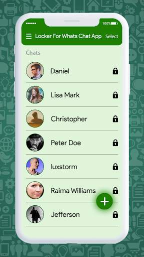 Chat locker for WhatssApp screenshot 2