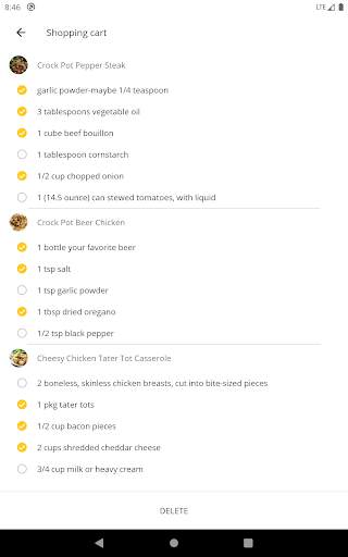CrockPot and Oven Recipes screenshot 11