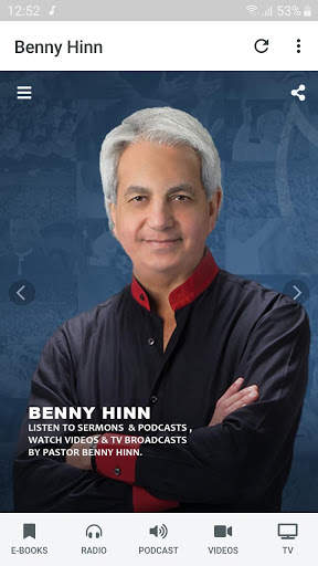 Benny Hinn's Sermons & Videos screenshot 3