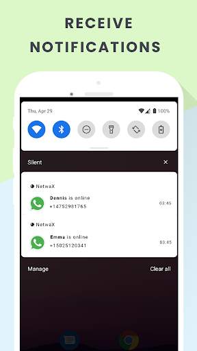 NetwaX - Tracker for Whatsapp,online & Last see screenshot 2