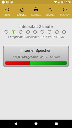 Andro Schredder screenshot 2