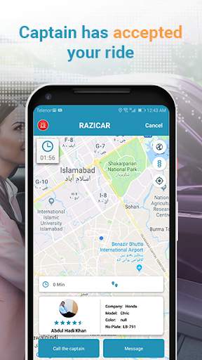RAZICAR Captain-Car Booking App स्क्रीनशॉट 4