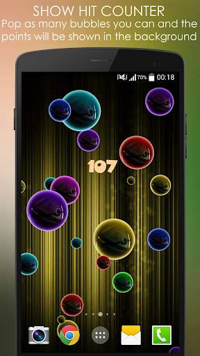 Neon Bubble Live Wallpaper screenshot 6