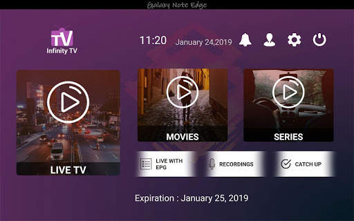 Infinity TV screenshot 2