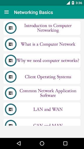 Networking Basics скриншот 1