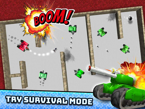 TankHit - 2 Player Tank Wars screenshot 3