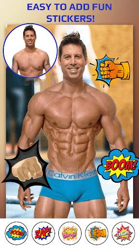 Six Pack Abs Photo Editor screenshot 4