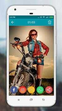 Women Moto Photo Suit 5 تصوير الشاشة