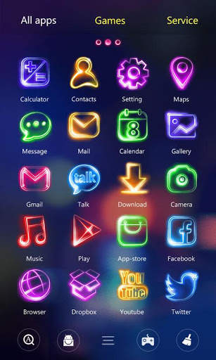 Tonight GO Launcher Theme screenshot 4