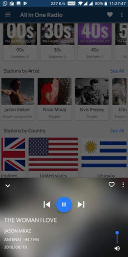 All In One Radio - Online Radio and Music Player 2 تصوير الشاشة
