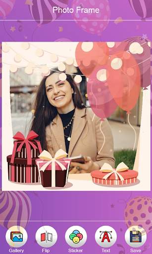 Birthday Effect Video Maker with Song and Name screenshot 4