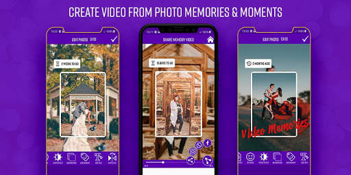 Memories Photo Video Maker - Video Memories Maker screenshot 1