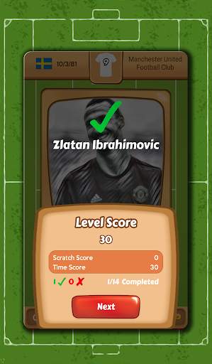 Scratch Football Player Quiz screenshot 6