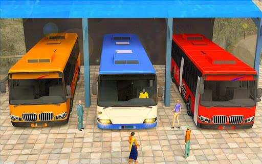 City Coach Bus Driving Simulator - Free Bus Games screenshot 5