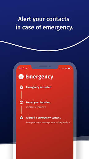 ArriveSafe – Live Location Sharing & Emergency screenshot 4