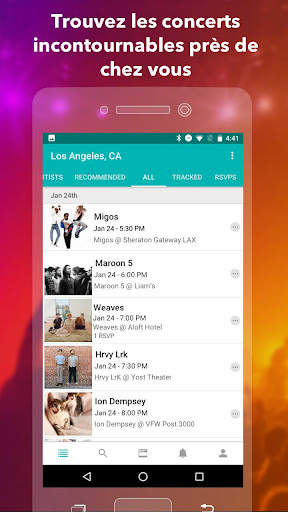 Bandsintown Concerts screenshot 4