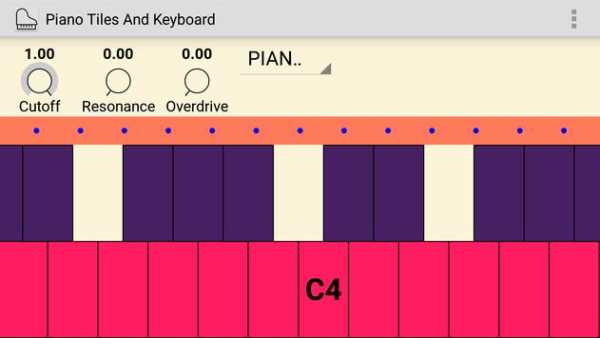 Piano Tiles And Keyboard screenshot 1