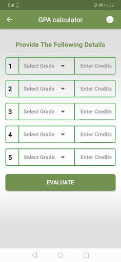 GPA Calculator - CGPA & SGPA - Grade Point Average screenshot 3
