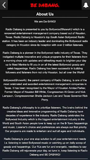 Radio Dabang screenshot 2