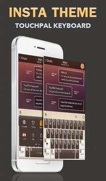TouchPal Insta-Theme Keyboard 1 تصوير الشاشة