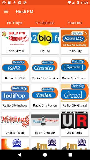 Hindi FM Radios(Radio Station) 4 تصوير الشاشة