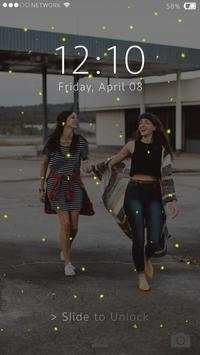 My Photo Fireflies lockscreen screenshot 1