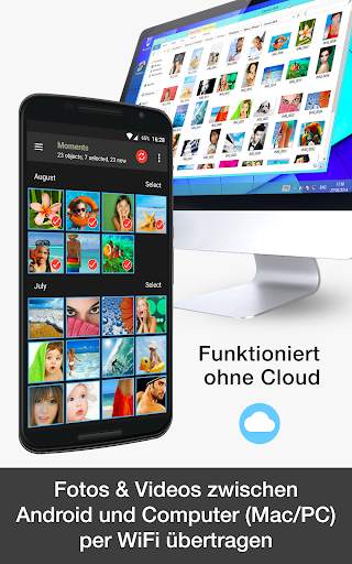 PhotoSync – Fotos & Videos übertragen und sichern screenshot 3