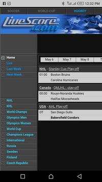 Livescores lite screenshot 1