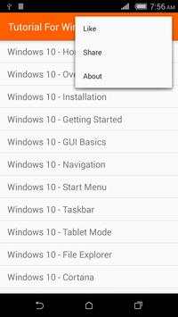 Tutorial For Windows 10 скриншот 3