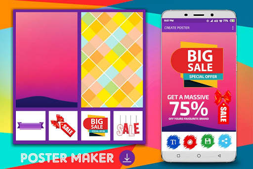 Poster Maker,Poster Graphic,Poster Design app free screenshot 4