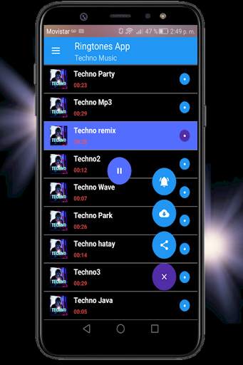 techno music ringtones screenshot 1