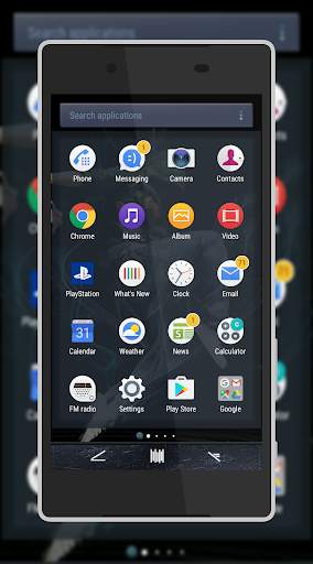 music FREE | Xperia™ Theme screenshot 2