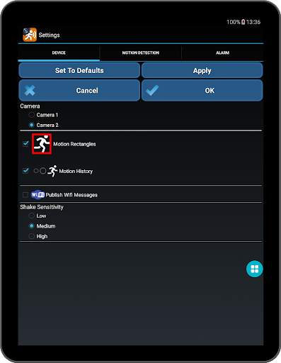 Motion Detector screenshot 14