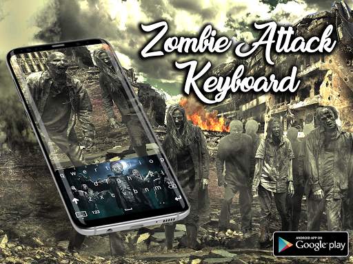 Zombie Attack Keyboard - Zombie World Themes screenshot 2
