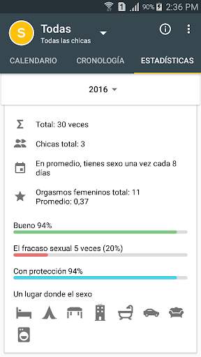 Calendario de hombres  Sex App screenshot 5