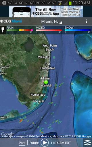 CBS Miami Weather screenshot 2