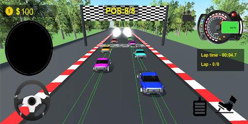 Car Racing Rash: New Car Racing game 2019 screenshot 5