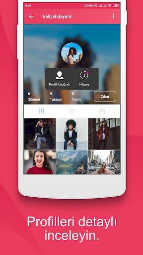 Zoomie for Instagram: Büyük HD Profil Fotoğrafları screenshot 4