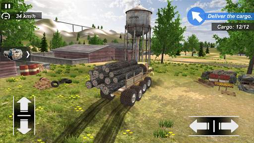 Offroad Truck Driving Simulator screenshot 2