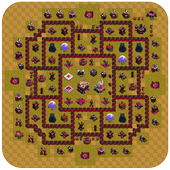 Maps for Clash of Clans War आइकन