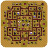Maps for Clash of Clans War on 9Apps