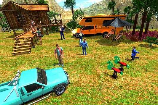 Modern Offroad Uphill Camper Van Bus Simulator screenshot 11