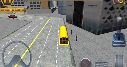 Schoolbus Driving 3D Simulator screenshot 7