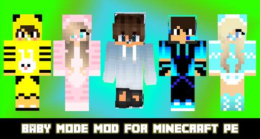 Mods Baby Mode for Minecraft screenshot 1