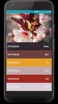 Palette - Extract Live Colors from photo/images screenshot 1
