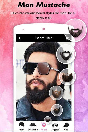 Men Hair Style Set My Face screenshot 2