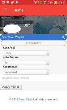 Cek J&T ( JnT ) Resi screenshot 1