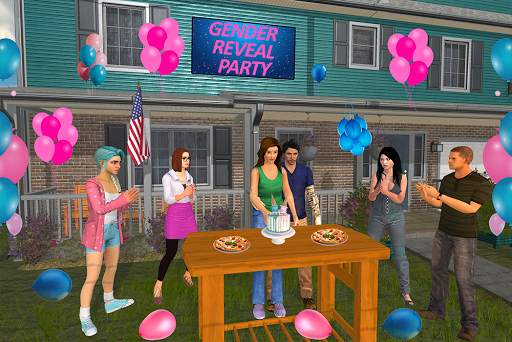 Happy virtual pregnant mom: Mother simulator games screenshot 6