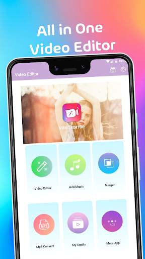 Video editor & music video maker, video stories screenshot 1