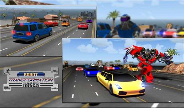 Robot Transformation Car Racer screenshot 18